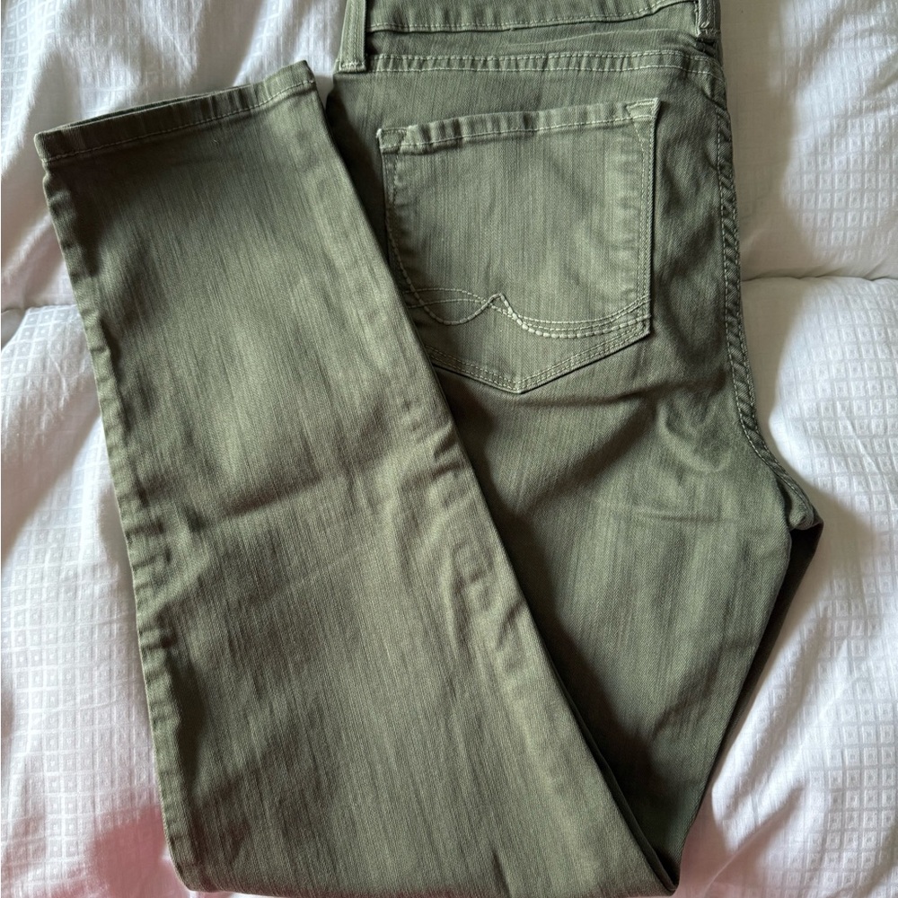NYDJ Green Ankle Jeans Size 6